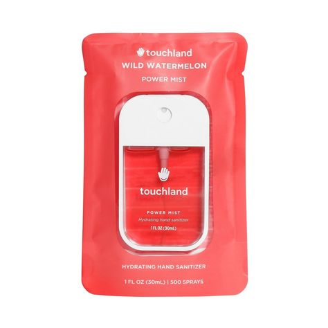 Wild Watermelon Touchland, Hand Sanitizer Touchland Case, Touchland Hand Sanatiser, Hand Sanitizer Touchland Aesthetic, Watermelon Touchland, Touchland Handsanitizer, Touch Land, Spray Sanitizer, Spray Hand Sanitizer