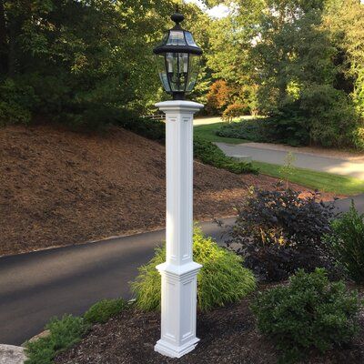 Outdoor Lamp Posts, Lamp Posts, Lantern Head, Lamp Post Lights, Lantern Post, Plastic Planters, Residential Lighting, White Lamp, Post Lights