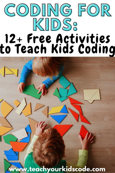 Here are Teach Your Kids Code we’ve created 12+ free activities to get kids started with coding. Many of our free coding games are ‘unplugged’ and will teach coding concepts without a computer. Kids learn best with hands on activities, and these fun kids coding games will help kids learn coding in a creative way. Preschool Computer Activities, Coding For Preschoolers, Coding Activities For Preschoolers, Coding For Kids Worksheets, Coding For Kindergarten, Coding Kindergarten, Passport For Kids, Coding Activities For Kids, Lego Coding