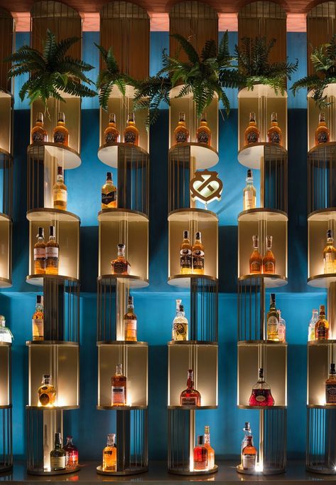 Gallery of MAROCANA | Loft Buro | Media - 8 Bar Commercial Design, Whisky Regal, Bar Lounge Design, Booth Lighting, Bar Deco, Bar Counter Design, Bar In Casa, Nightclub Design, Bar Interior Design