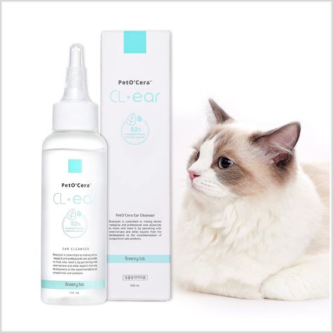 PetO'Cera Cl-Ear - Cat Ear Cleaner | Safe to use | Hypoallergenic Ear Cleaner | Cleans and Group Names Ideas, Cat Shampoo, Ear Cleaner, Cat Cleaning, Ear Health, Ear Care, Cleaning Techniques, Ear Cleaning, Natural Care