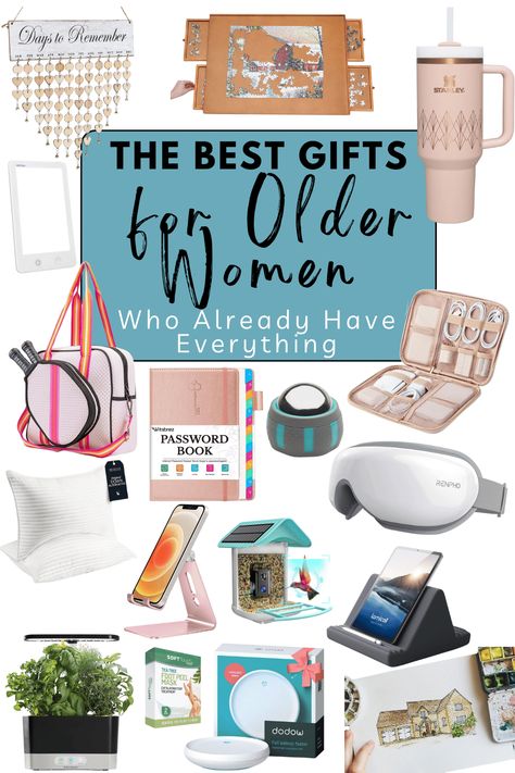 gifts for older women | gifts for seniors Unique Gift For Mother, Gift Ideas For Mom Friends, Sister N Law Gifts, Work Mom Gifts, Meaningful Presents For Mom, Good Gifts For Grandparents, Grandmas Gift Ideas, Gifts To Get Mother In Law For Christmas, Gifts For Work From Home