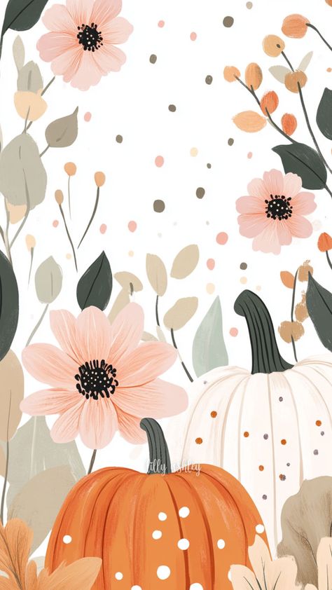 Get your phone fall-ready with our new Pumpkin Florals collection! Featuring aesthetic fall colors, adorable pumpkins, and florals, these free wallpapers bring cozy autumn inspiration right to your screen. Perfect for those who love combining seasonal charm with a touch of floral elegance. Fall Color Wallpaper Iphone Solid, Fall Sunflower Wallpaper, Neutral Fall Background, November Wallpaper Iphone Aesthetic, Boho Fall Background, Fall Minimalist Wallpaper Iphone, Boho Fall Wallpaper Iphone, Thanksgiving Backgrounds Wallpapers, November Iphone Wallpaper