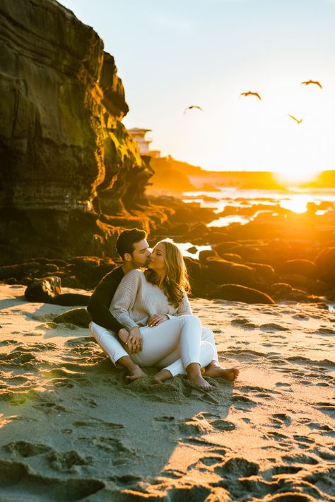 La Jolla Anniversary | Monica & Josh La Jolla Cove Photoshoot, La Jolla Cove, Couple Photoshoot, So In Love, Sweet Couple, La Jolla, Beautiful Couple, Shoot Ideas, Engagement Photoshoot