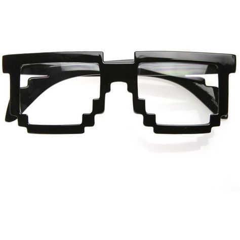 Hipster;  Pixel; Cool; Black Geek Glasses, Futuristic Sunglasses, Best Eyeglasses, Trendy Games, Hipster Glasses, Computer Nerd, Nerd Glasses, Geek Games, Computer Glasses