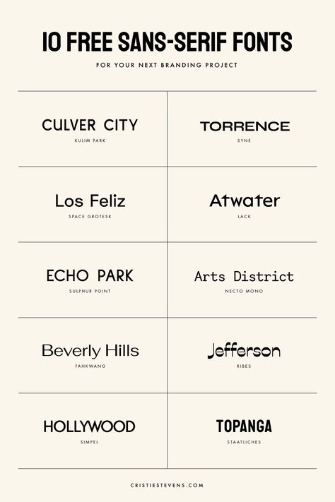 10 FREE sans-serif fonts for your next branding project — C.S.A Modern Vintage Branding, Building Campaign, Lato Font, Campaign Branding, Sans Serif Logo, Typography Logo Fonts, Best Sans Serif Fonts, Letters Tattoo, Font Love