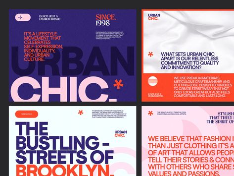 Pitch Deck - Urban Chic Streetwear Fashion 🌟 by Dhefry Andirezha for One Week Wonders on Dribbble Fashion Pitch Deck, Pitch Deck Design Inspiration, Clothing Layout, Urban Graphic Design, Presentations Design, Pitch Deck Design, Box Layout, Presentation Slides Design, Presentation Deck