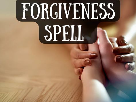 Forgiveness Spell: Embrace Healing and Inner Peace with 4 Powerful RitualsSlug: forgiveness-spell-guide-inner-peace Forgiveness Spell, Spell Recipes, Spells Witchcraft Money, Witchcraft Money, Love Spells Witchcraft, Money Rituals, Relationship Repair, Spells And Rituals, Easy Love Spells