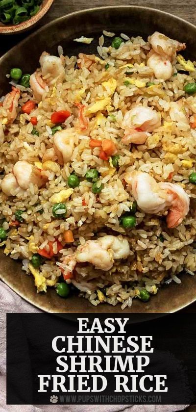 Try this game-changing Shrimp Fried Rice recipe, that's loaded with tender garlicky shrimp, fluffy rice, and veggies, it's a better alternative to takeout and can be ready in 30 minutes. Shrimp Fried Rice Recipe Easy, Shrimp Fried Rice Easy, Shrimp Rice Recipe, Chinese Shrimp Fried Rice, Easy Shrimp Fried Rice Recipe, Asian Chicken Recipes Easy, Takeout Recipes, Shrimp Fried Rice Recipe, Shrimp And Rice Recipes