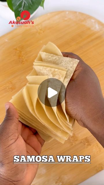 How To Make Samosa Sheets, Samosa Pastry Recipe, How To Make Samosa Wrap, How To Fold Samosas Step By Step, How To Make Samosas Dough, Samosa Dough Recipe, How To Fold Samosas, Sambusa Recipe, Samosa Wraps