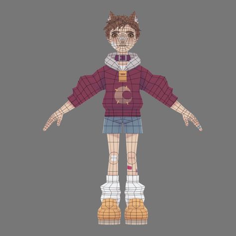 3d Mascot, Low Poly Character, Low Poly Games, Character Model Sheet, Pix Art, Low Poly Art, Low Poly Models, Low Poly 3d, 3d Artwork