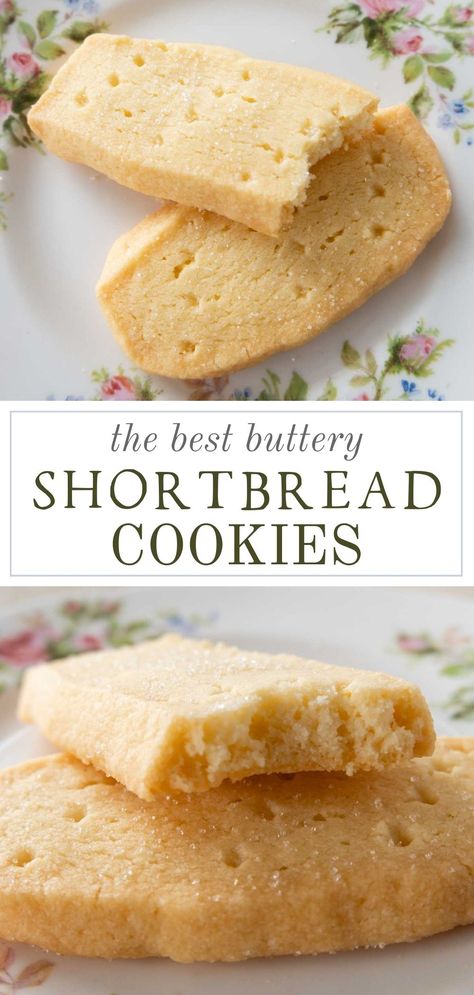 Cookie Recipes Shortbread Cookie Recipe, Melt In Your Mouth Lemon Shortbread Cookies, Salted Butter Cookie Recipe, Melt In Your Mouth Shortbread Cookie Recipe, Salted Shortbread Cookies, Baking Soda Vs Baking Powder In Cookies, Dutch Shortbread Cookies, Drop Shortbread Cookie Recipe, One Stick Of Butter Cookies