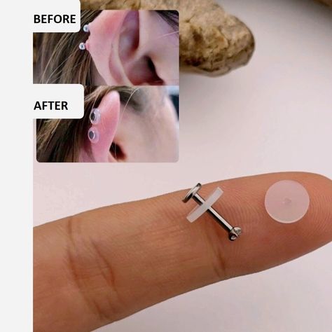 Antiallergic Bioplast Ear Hole Swelling Preventive https://www.aihoop.com #accessories #jewellery #aihoop Belly Jewelry, Lobe Piercing, Belly Piercing, Conch Piercing, Hypoallergenic Earrings, Men Earrings, Nose Piercing, Stylish Jewelry, Tragus