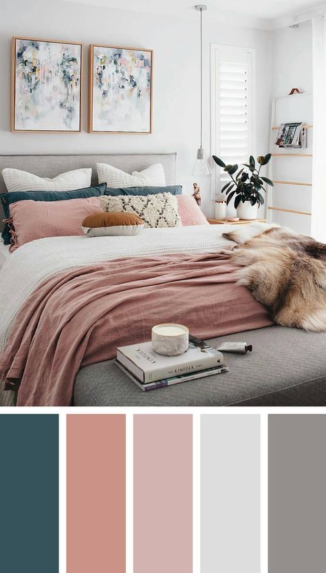 Creating the Perfect Bedroom - From Evija with Love Bedroom Paint Design, Beautiful Bedroom Colors, Best Bedroom Colors, Next Bedroom, Future Room, Gold Bedroom, Gorgeous Bedrooms, Room Goals, Perfect Bedroom