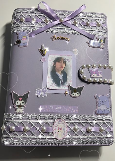 Kpop Pc Binder Cover Ideas, Kpop Photocard Binder Cover Ideas, Binder Cover Decoration Ideas, Kpop Binder Deco Cover, A5 Binder Cover Kpop, A5 Binder Deco, Txt Binder Cover, Binder Aesthetic Cover Ideas, Kpop Binder Ideas