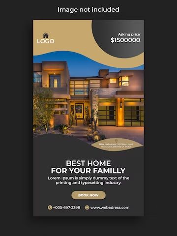 Premium PSD | PSD real estate home sale instagram story template Sale Instagram Story, Square Template, Real Estate Banner, Real Estate Instagram, Modern Homes For Sale, Real Estate Advertising, Minimal Furniture, Instagram Banner, Facebook Cover Template