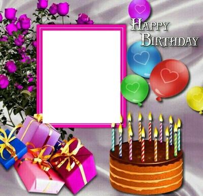 Photo montage birthday - Pixiz Birthday Wishes With Photo, Marathi Jokes, Birthday Card With Photo, Happy Birthday Cake Photo, Happy Birthdays, Happy Birthday Cake Pictures, Happy Birthday Wishes Photos, Happy Birthday Wishes Cake, Happy Birthday Cake Images