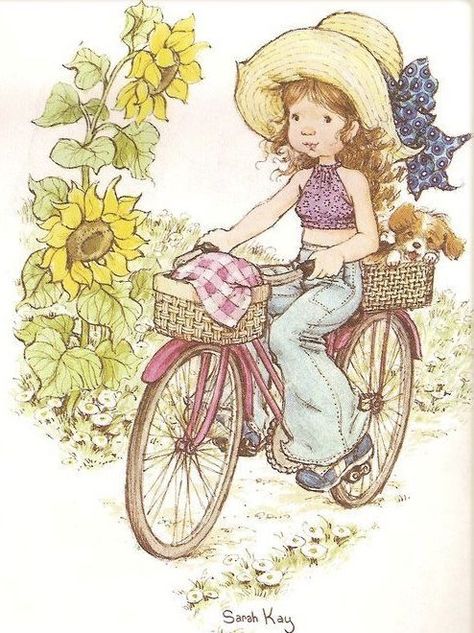 Children Cartoon, Sarah Kay, Spoken Word, Decor Accessories, Home Decor Accessories, A Girl, Bike, Key, Home Decor