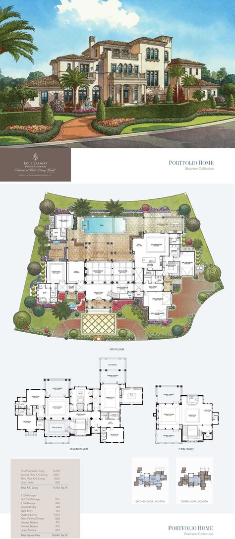 Luxury Beach Villa Floor Plan, Four Seasons Private Residences, Sims 4 House Plans Mansion, California House Plans, Luxury Mansion Layout, Mansion Plans Layout, Aesthetic House Floor Plans, Mansion Floor Plan Sims, Coastal Mansion Floor Plan