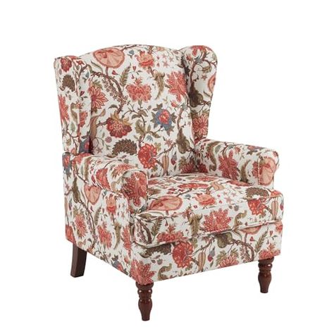 Boho Accent Chair, Floral Accent Chair, Farmhouse Armchair, Mid Century Accent Chair, Living Room Corner, Fabric Accent Chair, Single Sofa Chair, Modern Accent Chair, Accent Arm Chairs