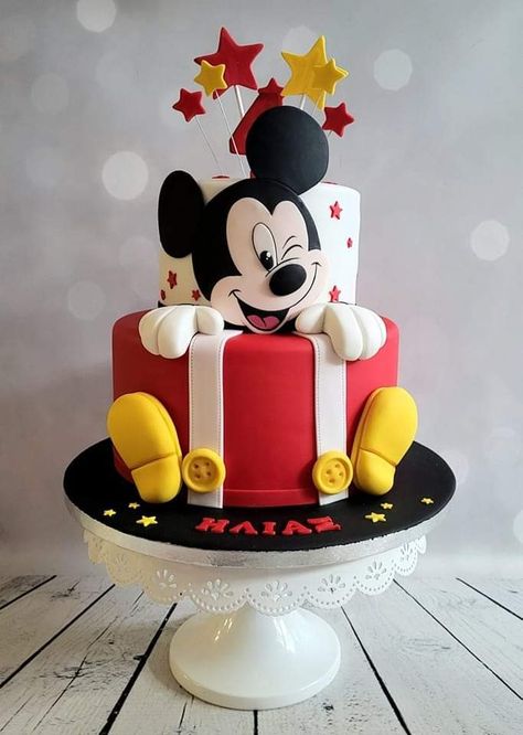 1st Birthday Cake Mickey Mouse, Mickey Theme Cake, Mickey Themed Birthday Decoration, Mickey Mouse Themed Cake, Mickey Cake Ideas, Mickey Mouse Cake Ideas 1st Birthday, Mickymousetheme Cake, Mickey Mouse Birthday Ideas 1st, Mickey Mouse 3rd Birthday Cake