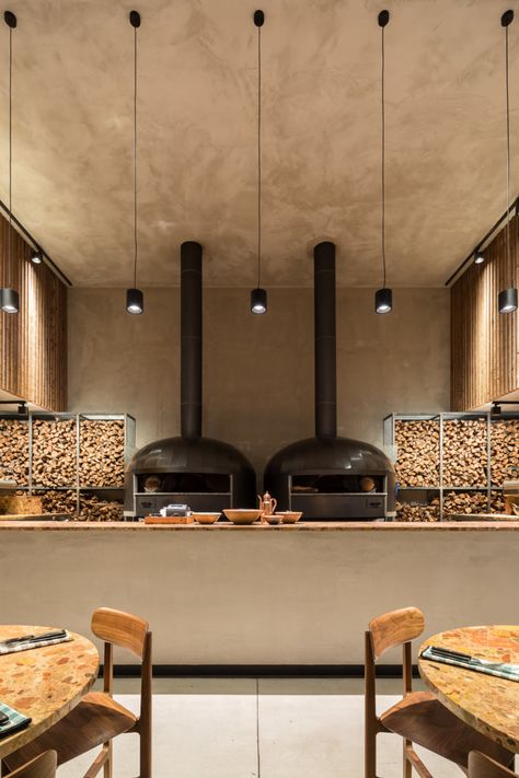 FRANCISCO NOGUEIRA – Zero Zero Restaurant Design Rustic, Villa Concept, Rustic Pizza, Pizzeria Design, Pizza House, Pizza Sandwich, Pizza Bar, Pizza Design, Rustic Restaurant