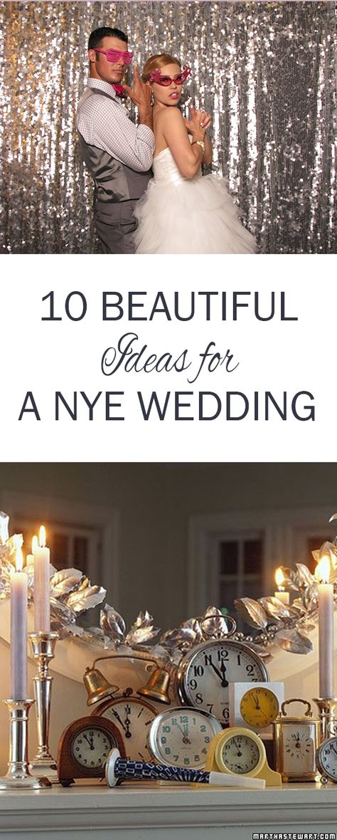 Wedding themes are so much fun. A NYE wedding is one of the best and easiest themes to create. Ring in the new year and your wedding with these fun wedding ideas. #themedweddings #weddingideas New Year's Eve Wedding, Frugal Wedding, New Years Eve Wedding, New Years Wedding, Nye Wedding, Wedding Decor Ideas, New Years Eve Weddings, Wedding Themes Winter, Wedding News