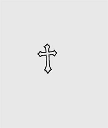 Very Easy Tattoos, Cool Tattoos Y2k, Russian Jail Tattoo, X Tattoo Design Letter, Small Cross Drawing, Hip Tattoo Stick And Poke, Cross Under Eye Tattoo, Small Sigil Tattoo, Cross Doodles Simple