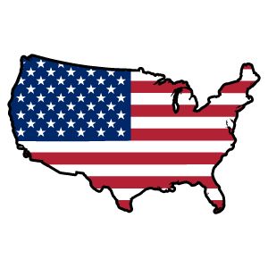 United States of America Country Flag USA Sticker. Usa Drawing Ideas, Usa Flag Aesthetic, Usa Drawing, America Drawing, Usa Flag Stickers, Usa Stickers, Beach Van, Flag Drawing, Vw Camper Van