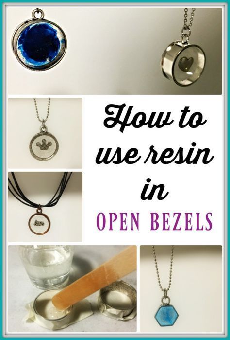 How to use resin in open bezels Resin Jewerly, Resin Jewlery, Ice Resin, Resin Crafts Tutorial, Diy Resin Projects, Resin Jewelry Diy, Resin Jewelry Making, Epoxy Resin Crafts, Resin Tutorial