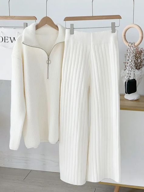 White two piece set