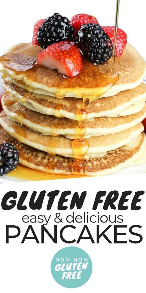 Gluten Free Pancakes Easy, Pancakes Vegan, Gluten Free Carrot Cake, Pancake Recipe Easy, Gluten Free Pancakes, Gluten Free Banana, Tasty Pancakes, Pancakes Easy, Gluten Free Pizza