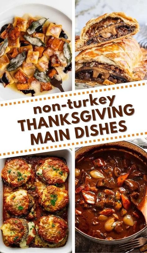 Thanksgiving Main Dishes That Are Not Turkey Thanksgiving Alternatives To Turkey, Alternatives To Turkey For Thanksgiving, Turkey Alternatives For Thanksgiving, Thanksgiving Meats Dishes, Thanksgiving Turkey Alternatives, Thanksgiving Meat Dishes, Thanksgiving Meals Without Turkey, Thanksgiving Meats, Untraditional Thanksgiving Dinner