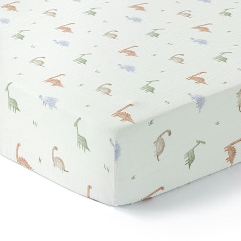 PRICES MAY VARY. 🌟【PREMIUM QUALITY FABRIC】: Dreamology Crib Sheets are made of 100% Cotton and woven into Muslin fabric. The main advantages of this fabric are its soft, breathable and cool to skin and perfect for babies. 🛏️【Safe and Secure】: Dreamology Crib Sheets have 8-inch deep pockets resulting in a perfect and smooth fit. Crib sheets are made using high quality elastic which secures the sheet from all sides and does not move while baby is asleep. 🍼【MADE FOR BABY】: Dreamology Crib Sheets Dinosaur Nursery Baby Boy, Baby Boy Nursery Dinosaur, Baby Boy Crib Sheets, Crib Sheets Boy, Dino Nursery, Neutral Crib, Crib Fitted Sheet, Toddler Beds, Dinosaur Nursery