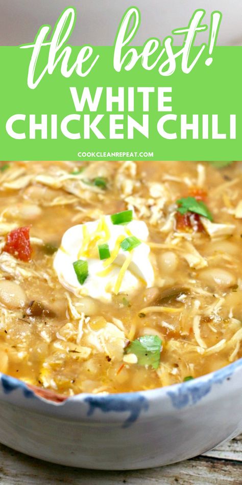 Ruby Tuesday White Chicken Chili, Chicken Chili Recipe Easy, White Chicken Chili Recipe Crockpot, Chili White, Chili Crockpot, White Chicken Chili Recipe, Chicken Chili Crockpot, White Chili Chicken Recipe, Chili Recipe Crockpot