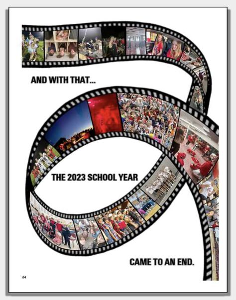 This is the Closer Page in the 2023 “The Ski” Yearbook, out of Westby, WI. Their theme was “Capture the Memories”. Picture This Yearbook Theme, Retro Yearbook Theme Pages, Movie Theme Yearbook Pages, Trendy Yearbook Themes, Disney Themed Yearbook, Yearbook Section Ideas, Scrapbook Yearbook Theme Cover, Yearbook Themes Retro, Vhs Yearbook Theme