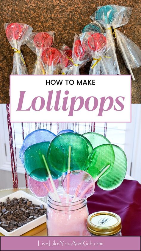 Learn how to make homemade lollipop. This simple guide, complete with ingredient list and easy-follow instructions, will have you serving up delicious homemade lollipops in no time.