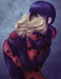 Hot Cat Noir Fanart, Miraculous Marichat, Anime Miraculous Ladybug, Ladybug Und Cat Noir, Miraculous Ladybug Kiss, Tikki Y Plagg, Ladybug Art, Ladybug And Cat Noir, Ladybug Wallpaper