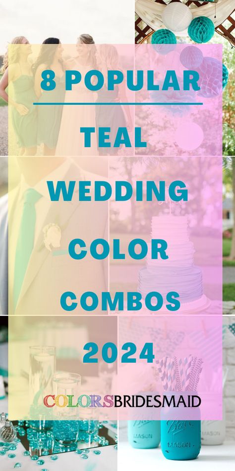 Teal and Yellow Wedding Color Combos 2024, Teal and Yellow Wedding Invitations, Teal Wedding Table Runners - ColorsBridesmaid Teal Gray Wedding, What Color Goes With Teal Blue, Turquoise Wedding Colors Palette, Blush And Teal Wedding, Royal Blue And Teal Wedding, Navy And Turquoise Wedding, Teal And Blue Wedding Colors, Teal And Light Pink Wedding, Black White Teal Wedding Theme