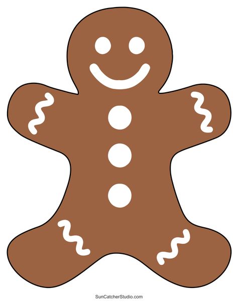 Ginger Bread Men Drawing, Gingerbread Man Clipart Free Printable, Ginger Bread Printables, Ginger Bread Man Template Printable, Gingerbread Cookie Design Ideas, Ginger Bread Templates, Gingerbread Man Template Free, Gingerbread Drawing Easy, Ginger Bread Pattern