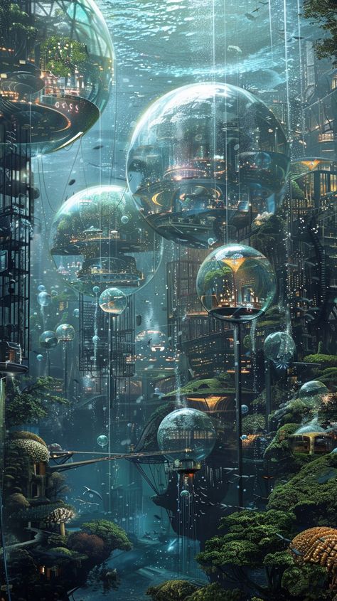 Futuristic Urban Ecosystem: An imaginative vision of a futuristic city where nature and advanced urban structures coexist harmoniously. #futuristic #urban #ecosystem #cityscape #technology #aiart #aiphoto #stockcake ⬇️ Download and 📝 Prompt 👉 https://ayr.app/l/WPNZ Futuristic City With Nature, Futuristic Fantasy World, Futuristic World Drawing, Nature City Fantasy Art, Futuristic Castle Concept Art, Sci Fi Structure, Futuristic Nature City, Eco Cyberpunk, Futuristic City Dystopia