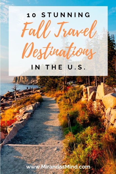 Who said vacation is just for summer? I get wanderlust all year round. There are plenty of fall travel destinations in the U.S. that will help itch that travel bug! #newenglandfall #napavalleyoutfitfall #fallhiking #fallaesthetic #fallbackground #fall2023 #travel #fallvibes #travelaesthetic Fall Honeymoon, Honeymoon Destinations Usa, Fall Travel Destinations, Best Vacations With Kids, Usa Vacation Destinations, Fall Foliage Trips, Vacation Savings, Fall Vacation, Fall Vacations