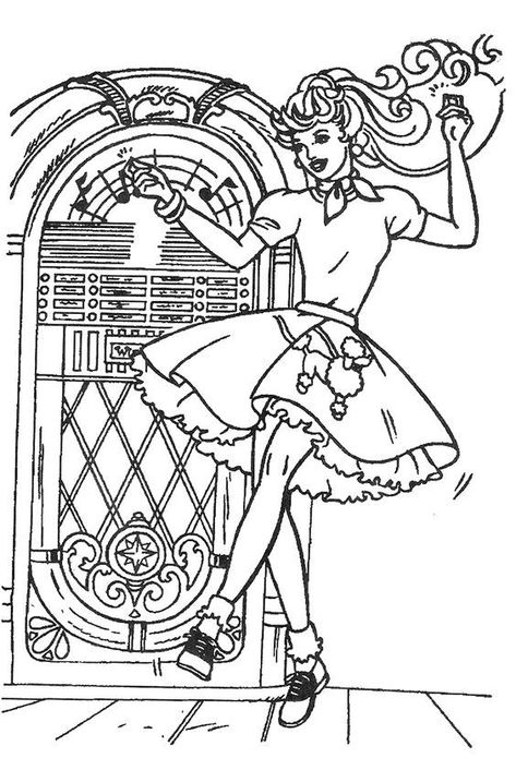 coloring page 80s Coloring, Chest Tattoo Drawings, Blue Bedrooms, People Coloring Pages, Free Kids Coloring Pages, Colouring Sheets, Barbie Coloring, Barbie Coloring Pages, Draw People