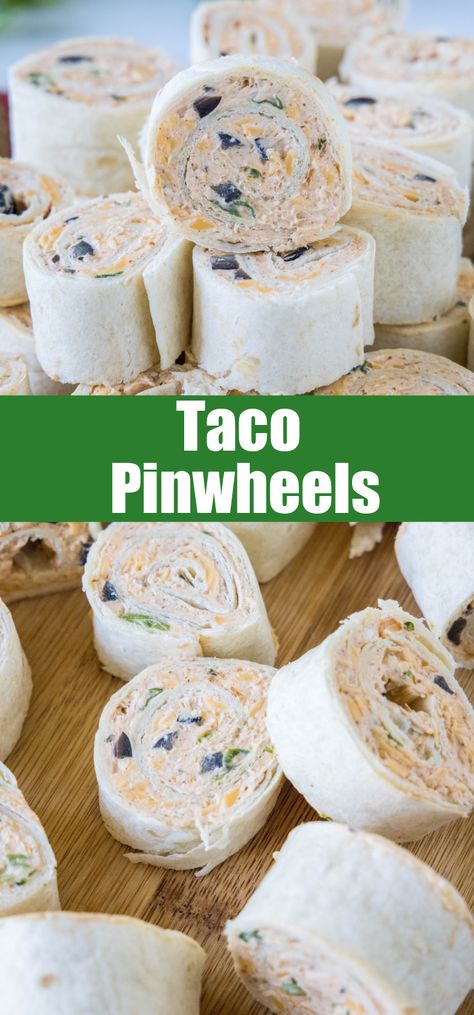 Taco Pinwheels, Pinwheel Sandwiches, Awesome Appetizers, Party Snacks Easy, Pinwheel Appetizers, Party Sandwiches, Pinwheel Recipes, Tasty Snacks, Appetizers Easy Finger Food