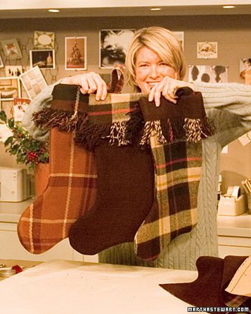 Wool Blanket Stockings. I'm not cuttin' up good ones for this, But great for a beat up Blanket!! Sewing Christmas, Plaid Christmas Stockings, Weather Crafts, Christmas Stockings Diy, Stocking Pattern, Hanging Stockings, Xmas Stockings, Christmas Sewing, Christmas Socks