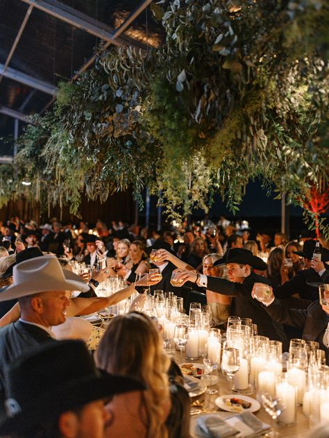 Western Wedding Aesthetic, Western Wedding Ceremony, Obsessed Love, Ranch Style Weddings, Speakeasy Wedding, Western Themed Wedding, Cowboy Wedding, Denim And Diamonds, Wedding Aesthetic