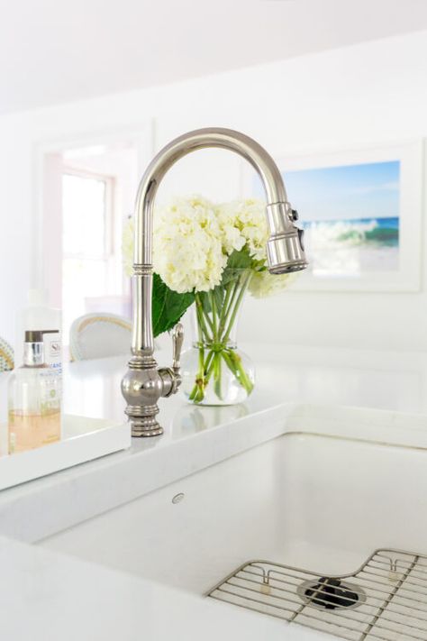 Concrete farmhouse sink