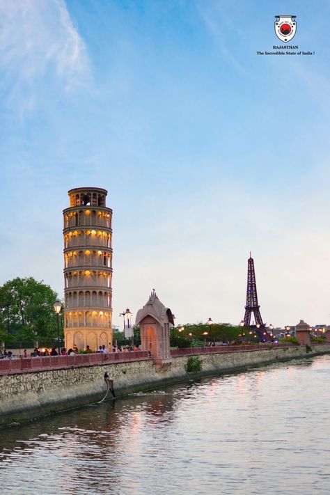 From the Eiffel Tower to the Leaning Tower of Pisa, see the replicas of the world’s greatest wonders, where else but at the Seven Wonders Park in Kota, Rajasthan. #Rajasthan #Kota #IncredibleIndia #DekhoApnaDesh Kota Rajasthan Snap, Kota Rajasthan, The Leaning Tower Of Pisa, Tower Of Pisa, Shiva Photos, Seven Wonders, Museum Exhibition, Couples Goals, The Eiffel Tower