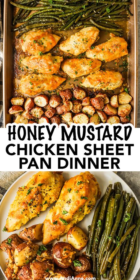 Chicken Dinner Recipes Healthy Baked, Chicken Baking Recipes, 1 Pan Chicken And Veggies, Sheet Pan Dinners Green Beans, Fall Sheet Pan Dinners Chicken, Healthy Dinner Recipes Whole Foods, Light Easy Dinner Recipes Healthy Meals, Healthy Family Weeknight Dinners, Healthy Meal Prep For Family