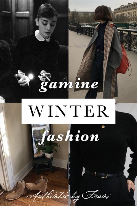 Classic Gamine Outfits, Gamine Essence Outfits, Soft Gamine Winter Outfits, Natural Gamine Style, Kibbe Soft Gamine Outfits, Flamboyant Gamine Celebrities, Classic Gamine Style, Gamine Style Outfits, Gamine Archetype